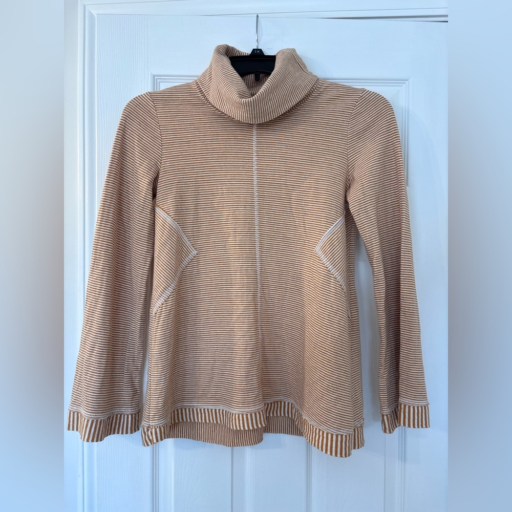 Maeve Beige Striped top